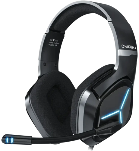 Onikuma X9 RGB Wired Gaming Headset - Black