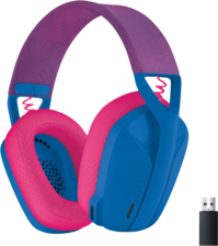 Logitech G435 Wireless Gaming Headset for PC - Blue and Pink (95965)