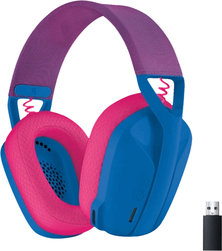 Logitech G435 Wireless Gaming Headset for PC - Blue and Pink - Open Sealed  for sale in Egypt from Games2Egypt