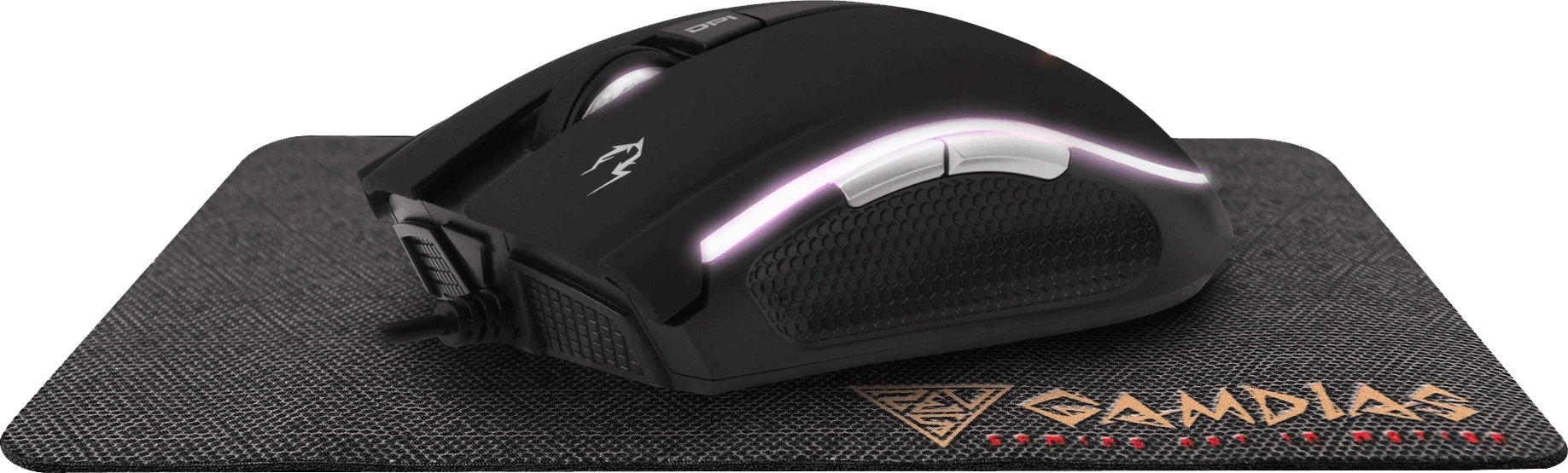 Gamdias Zeus E2 RGB Gaming Mouse + NYX E1 Mouse Pad  for sale in Egypt from Games2Egypt