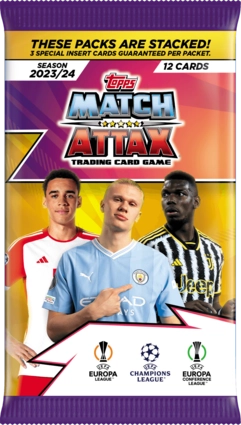 Topps Match Attax 2023/2024 UEFA Champions League Trading Card (Single Pack)