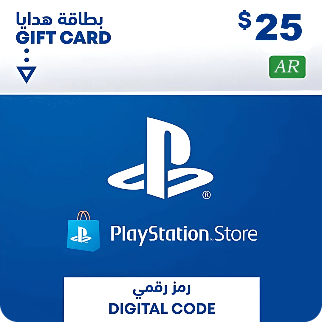 PSN PlayStation Store Gift Card $25 - Argentina  for sale in Egypt from Games2Egypt