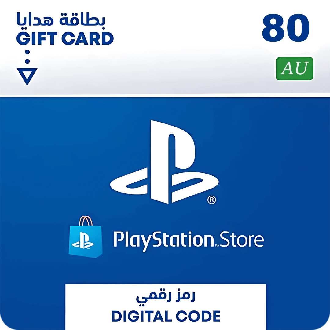 PSN PlayStation Store Gift Card 80 AUD - Australia  for sale in Egypt from Games2Egypt