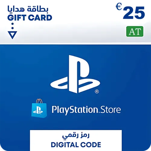 PSN PlayStation Store Gift Card 25 EUR - Austria