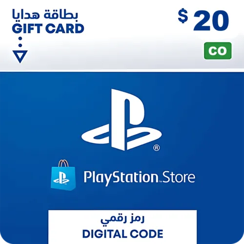 PSN PlayStation Store Gift Card 20 USD - Colombia