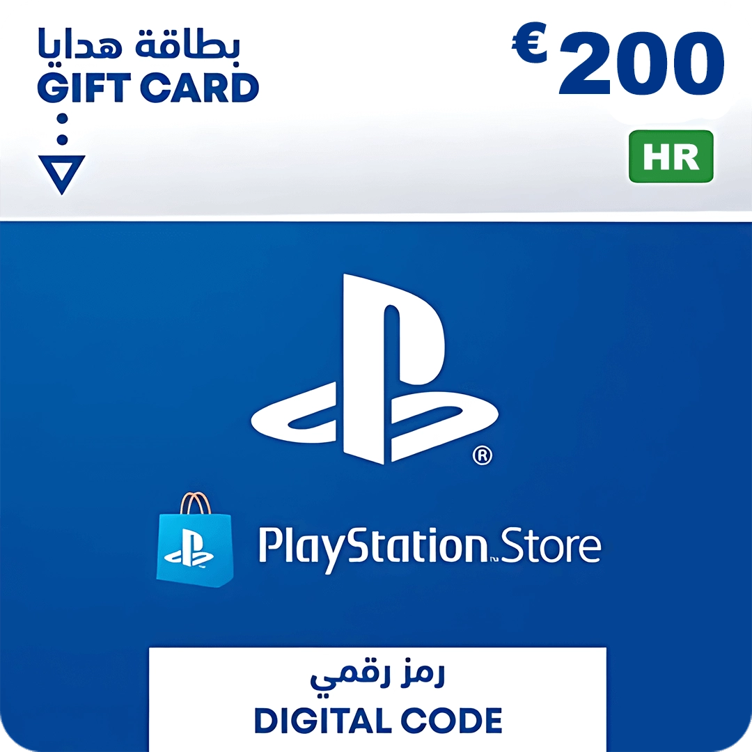 PSN PlayStation Store Gift Card 200 EUR - Croatia (HR)  for sale in Egypt from Games2Egypt