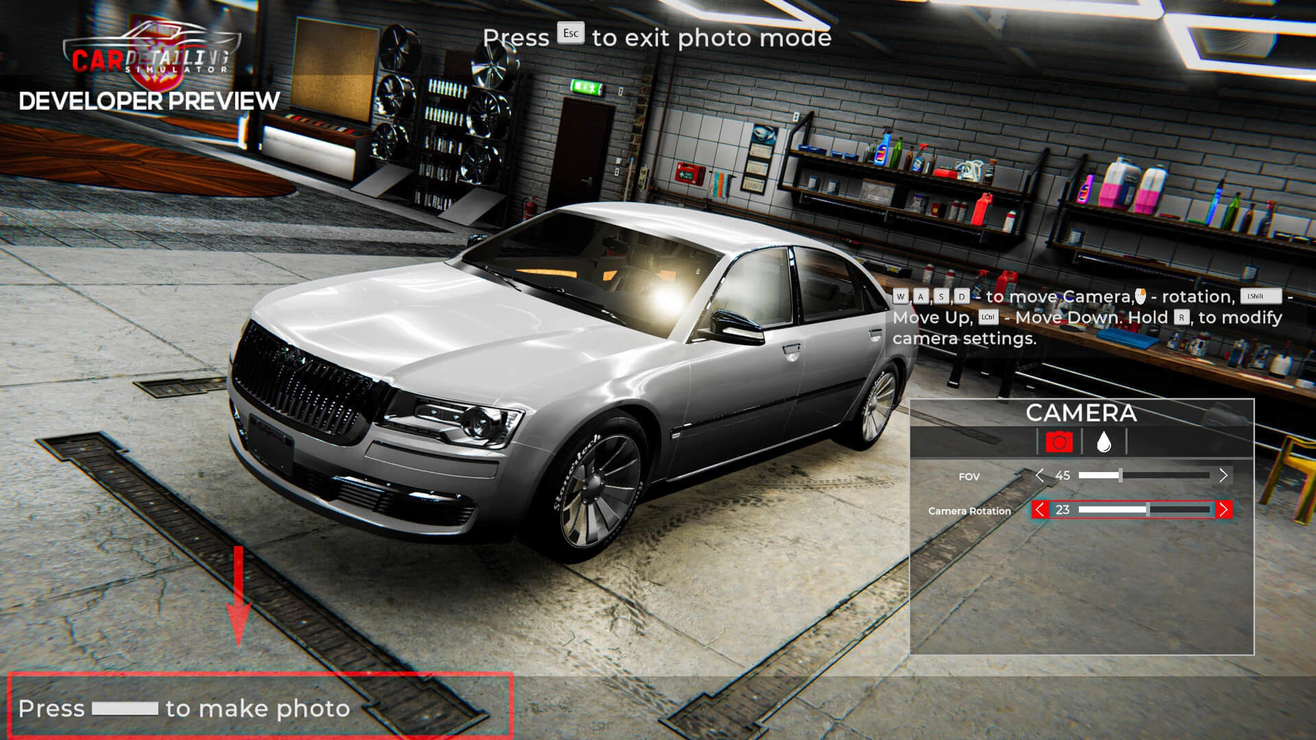 Car Detailing Simulator  for sale in Egypt from Games2Egypt