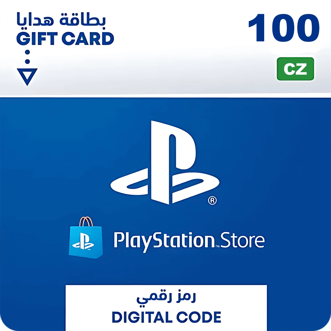 PSN PlayStation Store Gift Card 100 CZK - Czech Republic  for sale in Egypt from Games2Egypt