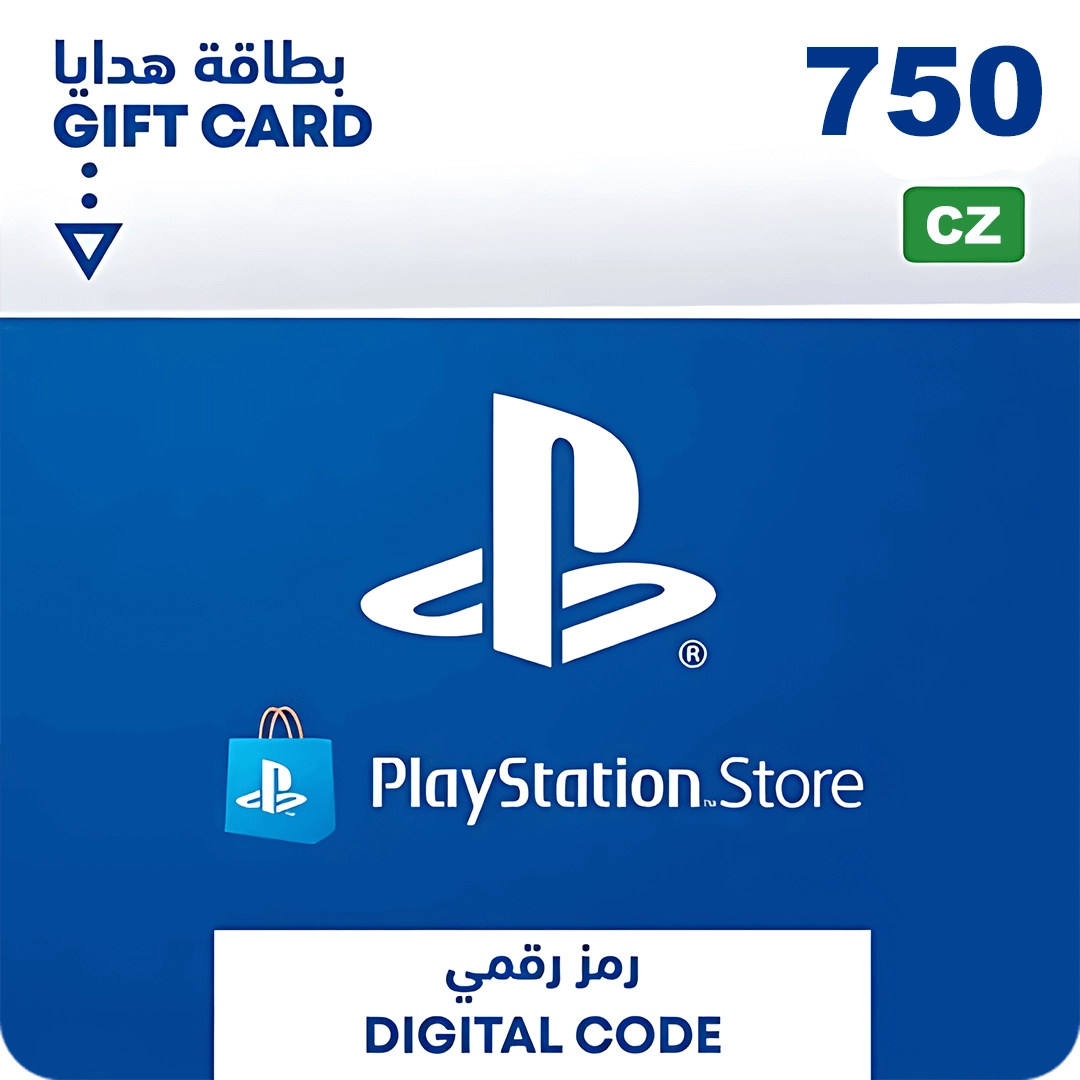 PSN PlayStation Store Gift Card 750 CZK - Czech Republic  for sale in Egypt from Games2Egypt