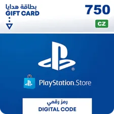 PSN PlayStation Store Gift Card 750 CZK - Czech Republic (96767)