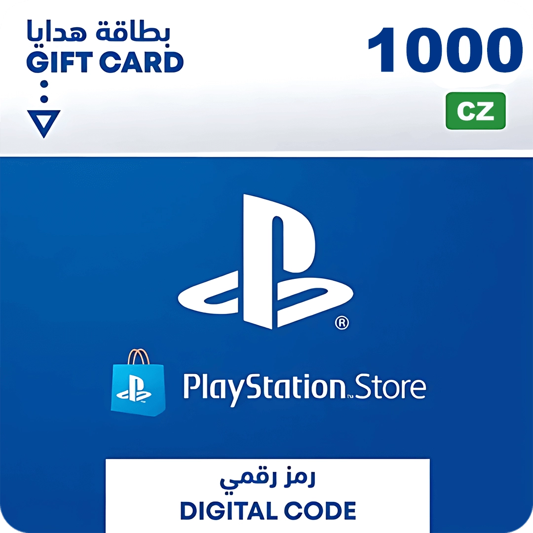 PSN PlayStation Store Gift Card 1000 CZK - Czech Republic  for sale in Egypt from Games2Egypt