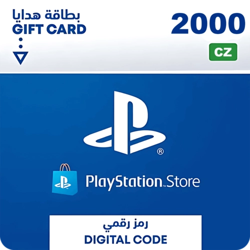 PSN PlayStation Store Gift Card 2000 CZK - Czech Republic