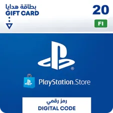 PSN PlayStation Store Gift Card 20 EUR - Finland -  for sale in Egypt from Games2Egypt