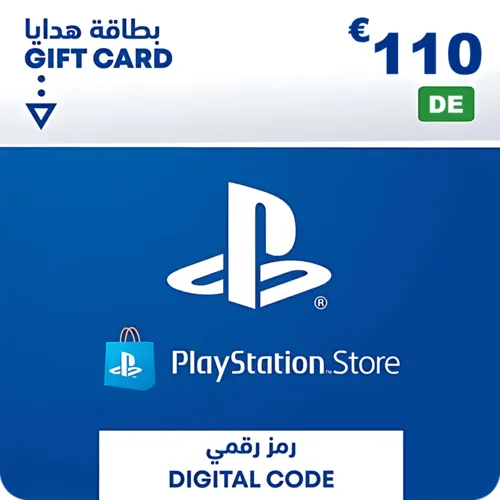 PSN PlayStation Store Gift Card EUR 110 (Germany)