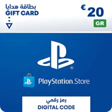 PSN PlayStation Store Gift Card 20 EUR - Greece -  for sale in Egypt from Games2Egypt