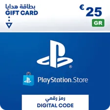 PSN PlayStation Store Gift Card 25 EUR - Greece -  for sale in Egypt from Games2Egypt