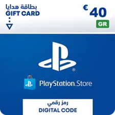 PSN PlayStation Store Gift Card 40 EUR - Greece -  for sale in Egypt from Games2Egypt