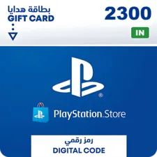 PSN PlayStation Store Gift Card 2300 INR - India -  for sale in Egypt from Games2Egypt