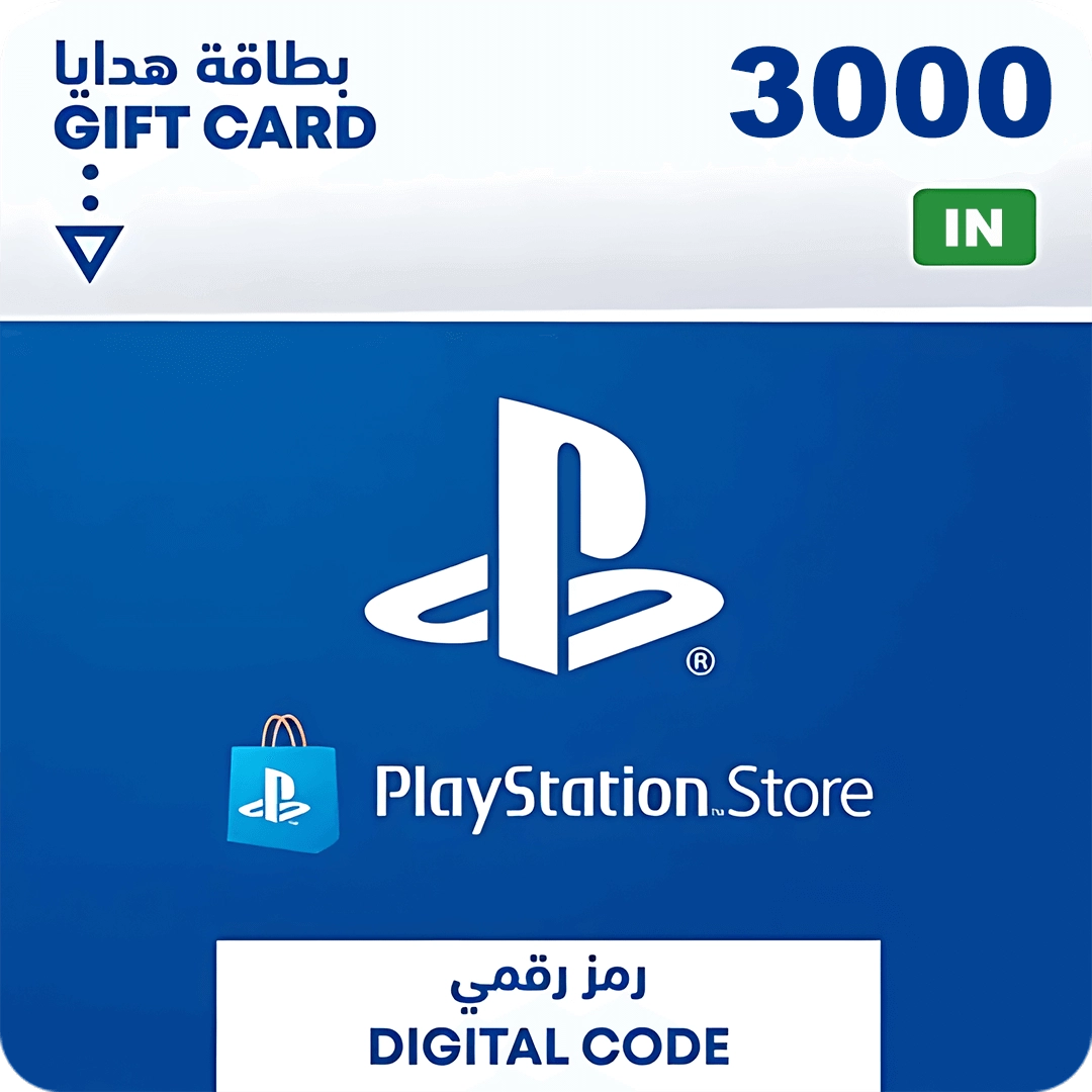 PSN PlayStation Store Gift Card 3000 INR - India  for sale in Egypt from Games2Egypt