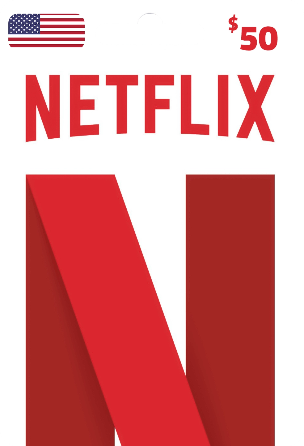 Netflix Gift Card USD 50 Key - USA  for sale in Egypt from Games2Egypt