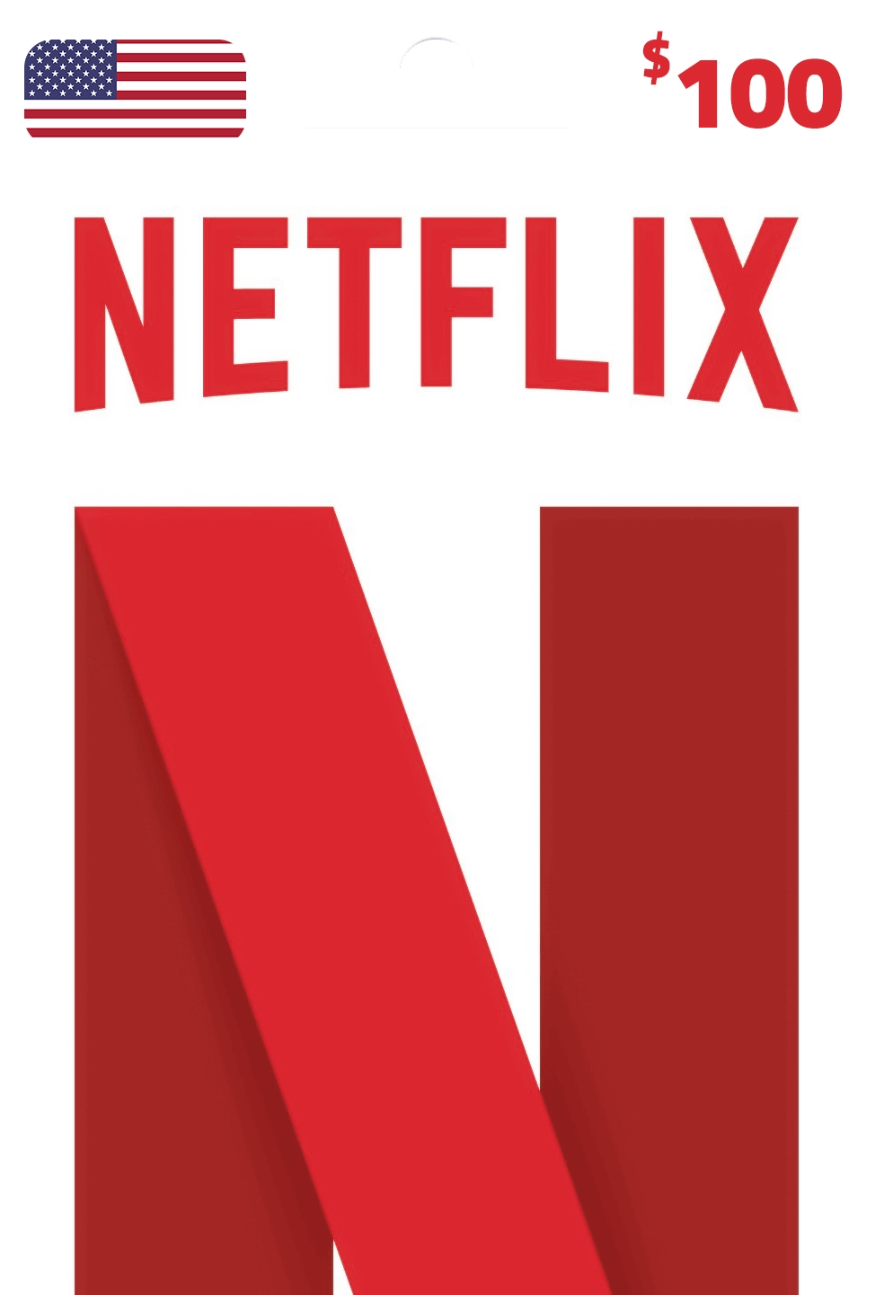 Netflix Gift Card USD 100 Key - USA  for sale in Egypt from Games2Egypt