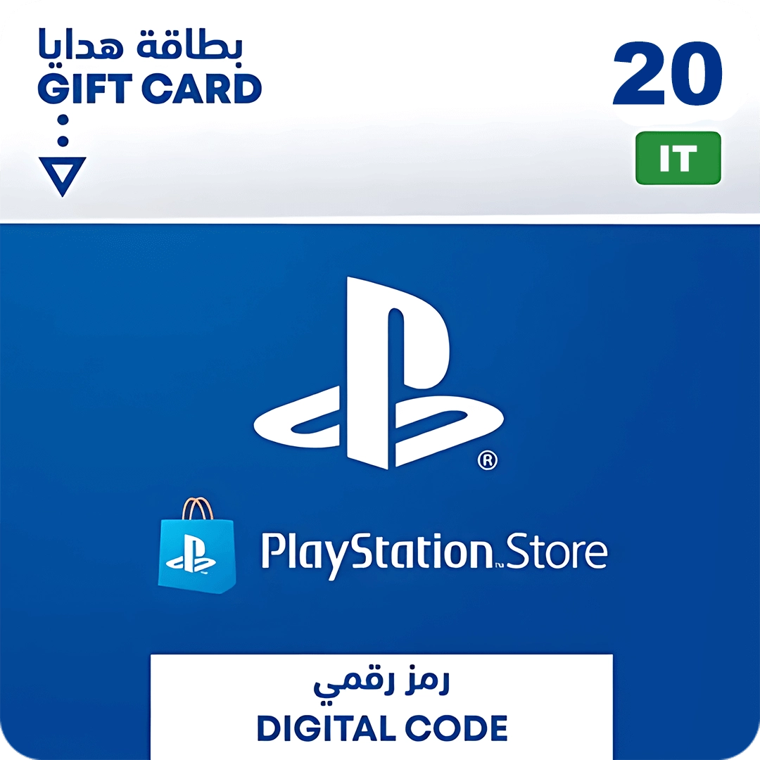 PSN PlayStation Store Gift Card 20 EUR - Italy  for sale in Egypt from Games2Egypt