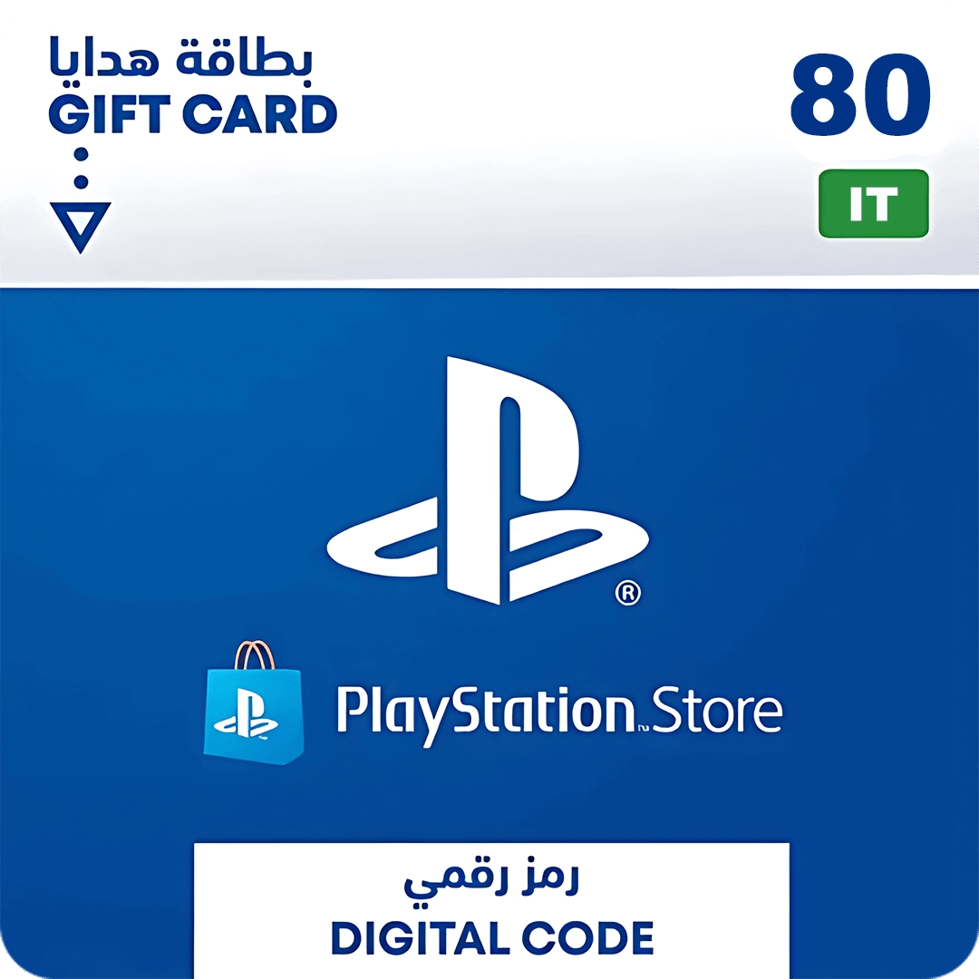 PSN PlayStation Store Gift Card 80 EUR - Italy  for sale in Egypt from Games2Egypt