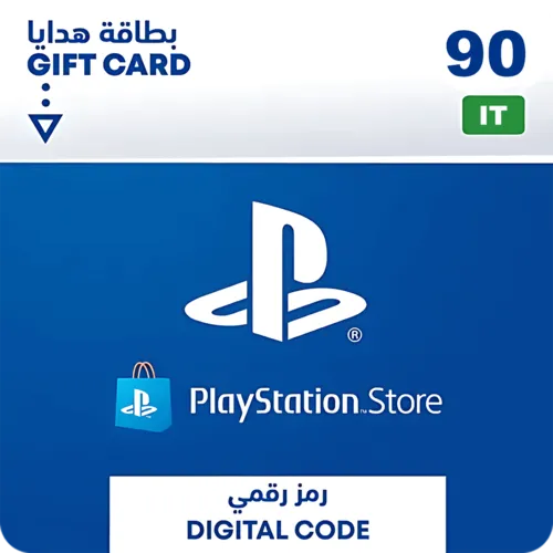 PSN PlayStation Store Gift Card 90 EUR - Italy