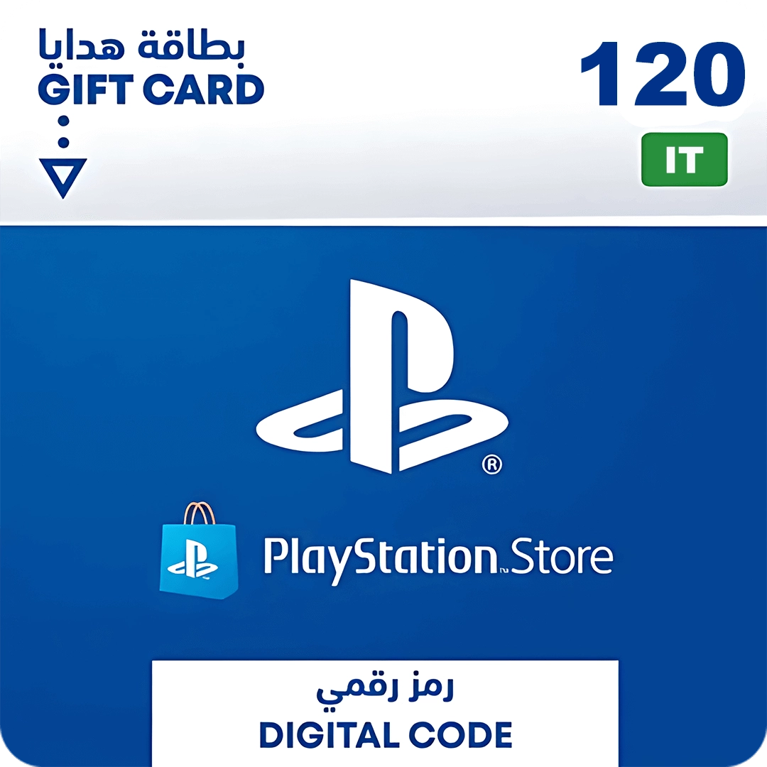 PSN PlayStation Store Gift Card 120 EUR - Italy  for sale in Egypt from Games2Egypt