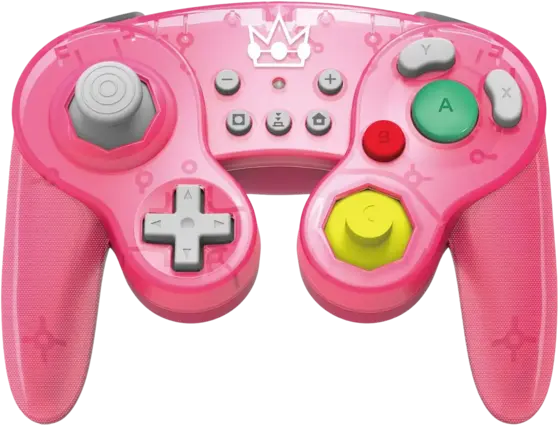 Hori Nintendo Switch Wired Mario Peach Battle Pad - Pink