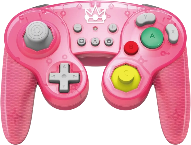 Hori Nintendo Switch Wired Mario Peach Battle Pad - Pink