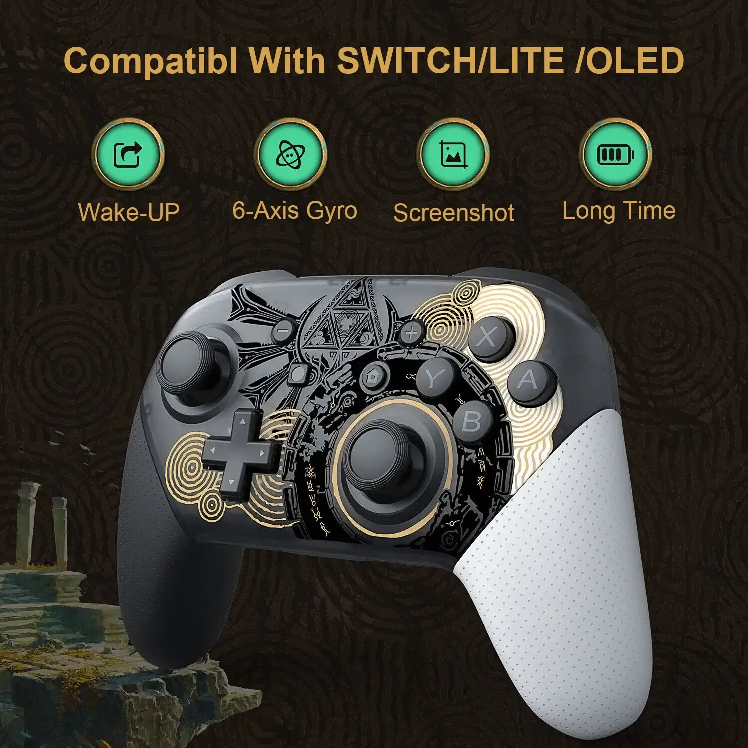 Nintendo Switch Zelda Pro Controller  for sale in Egypt from Games2Egypt