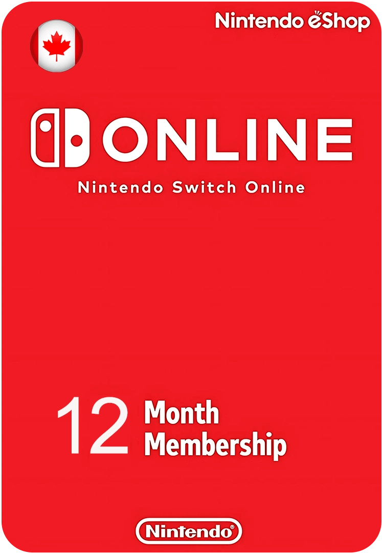 Nintendo eShop Online Membership 12 Months Canada  for sale in Egypt from Games2Egypt