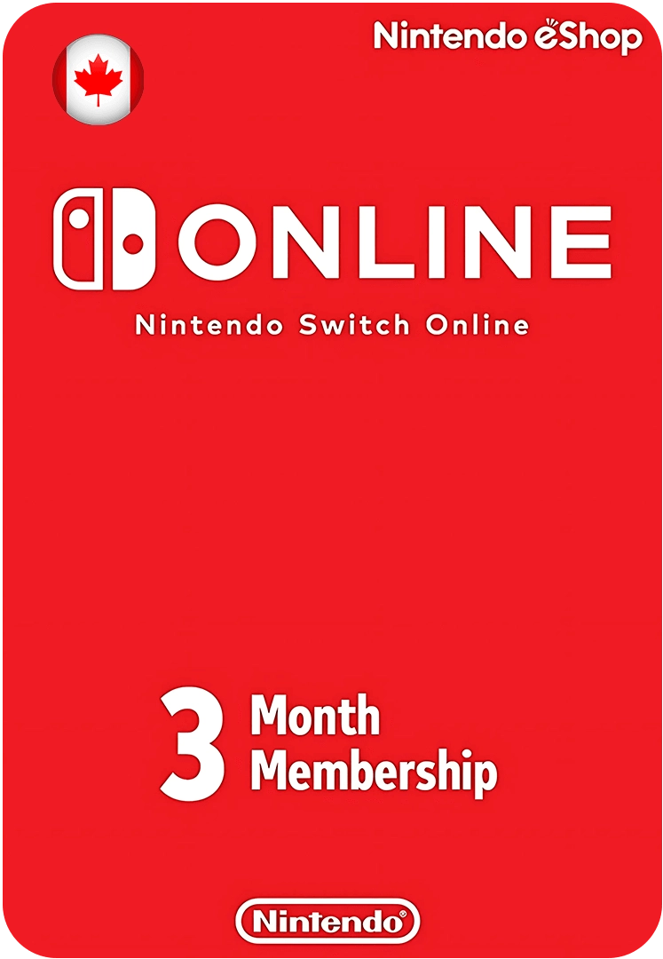 Nintendo eShop Online Membership 3 Months Canada  for sale in Egypt from Games2Egypt