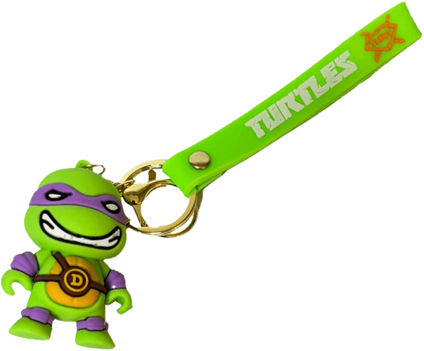 Ninja Turtles Donatello Keychain Medal