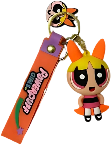 The Powerpuff Girls Blossom Keychain Medal