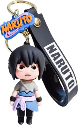 Naruto Sasuke Keychain Medal