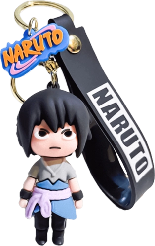 Naruto Sasuke Keychain Medal