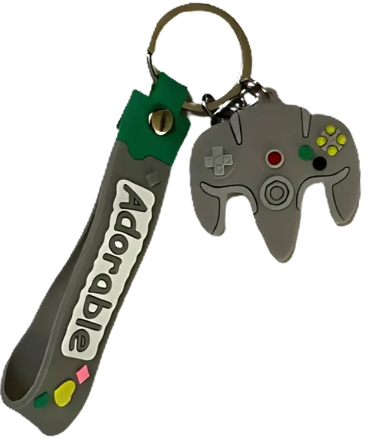 N64 Controller Keychain Medal - Grey  for sale in Egypt from Games2Egypt