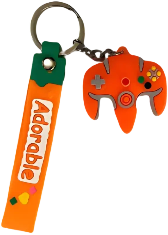 N64 Controller Keychain Medal - Orange  for sale in Egypt from Games2Egypt