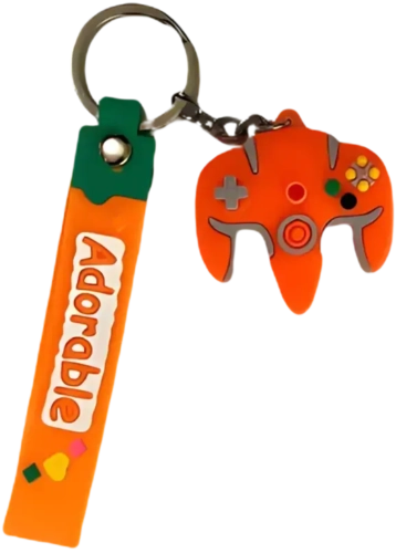 N64 Controller Keychain Medal - Orange with best price in Egypt - Games ...