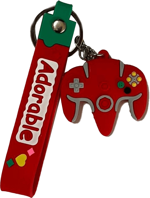 N64 Controller Keychain Medal - Red  for sale in Egypt from Games2Egypt