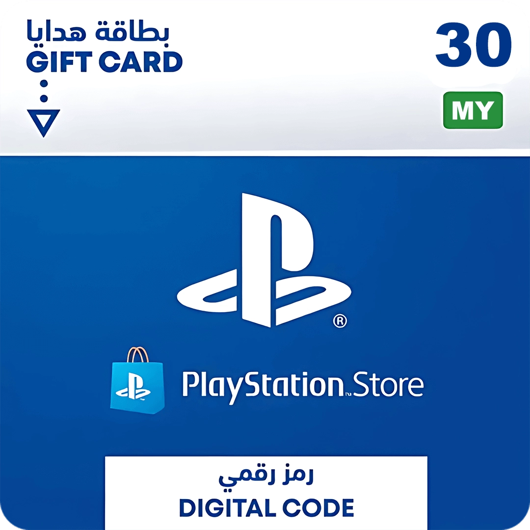 PSN PlayStation Store Gift Card 30 MYR - Malaysia  for sale in Egypt from Games2Egypt