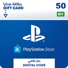 PSN PlayStation Store Gift Card 50 MYR - Malaysia -  for sale in Egypt from Games2Egypt