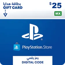 PSN PlayStation Store Gift Card 25 USD - Mexico -  for sale in Egypt from Games2Egypt