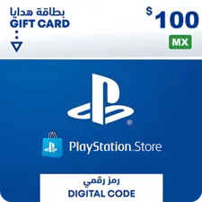 بطاقة شحن بلايستيشن ستور 100 دولار - المكسيك -  للبيع في مصر من خلال Games2Egypt