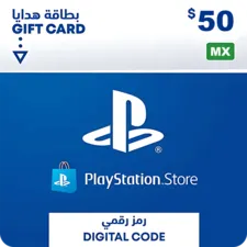 PSN PlayStation Store Gift Card 50 USD - Mexico (97074)