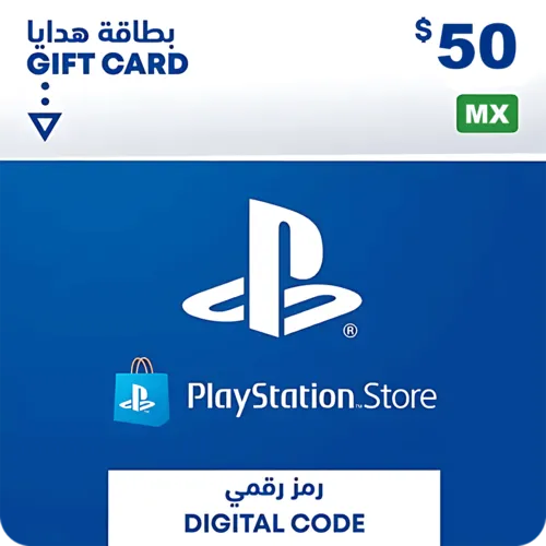 PSN PlayStation Store Gift Card 50 USD - Mexico