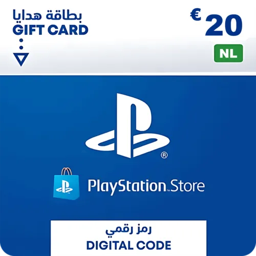 PSN PlayStation Store Gift Card 20 EUR - Netherlands
