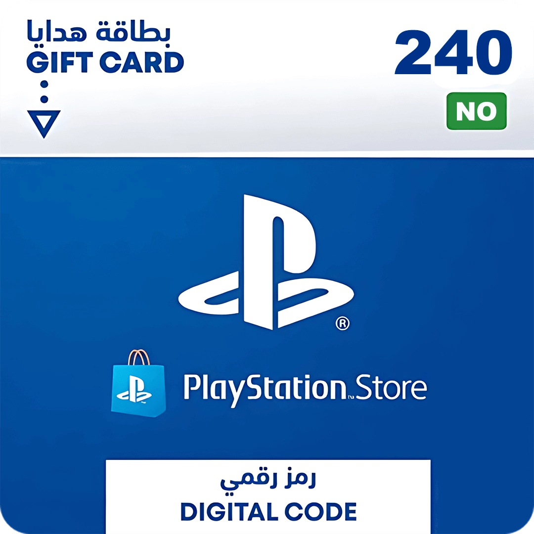 PSN PlayStation Store Gift Card 240 NOK - Norway  for sale in Egypt from Games2Egypt